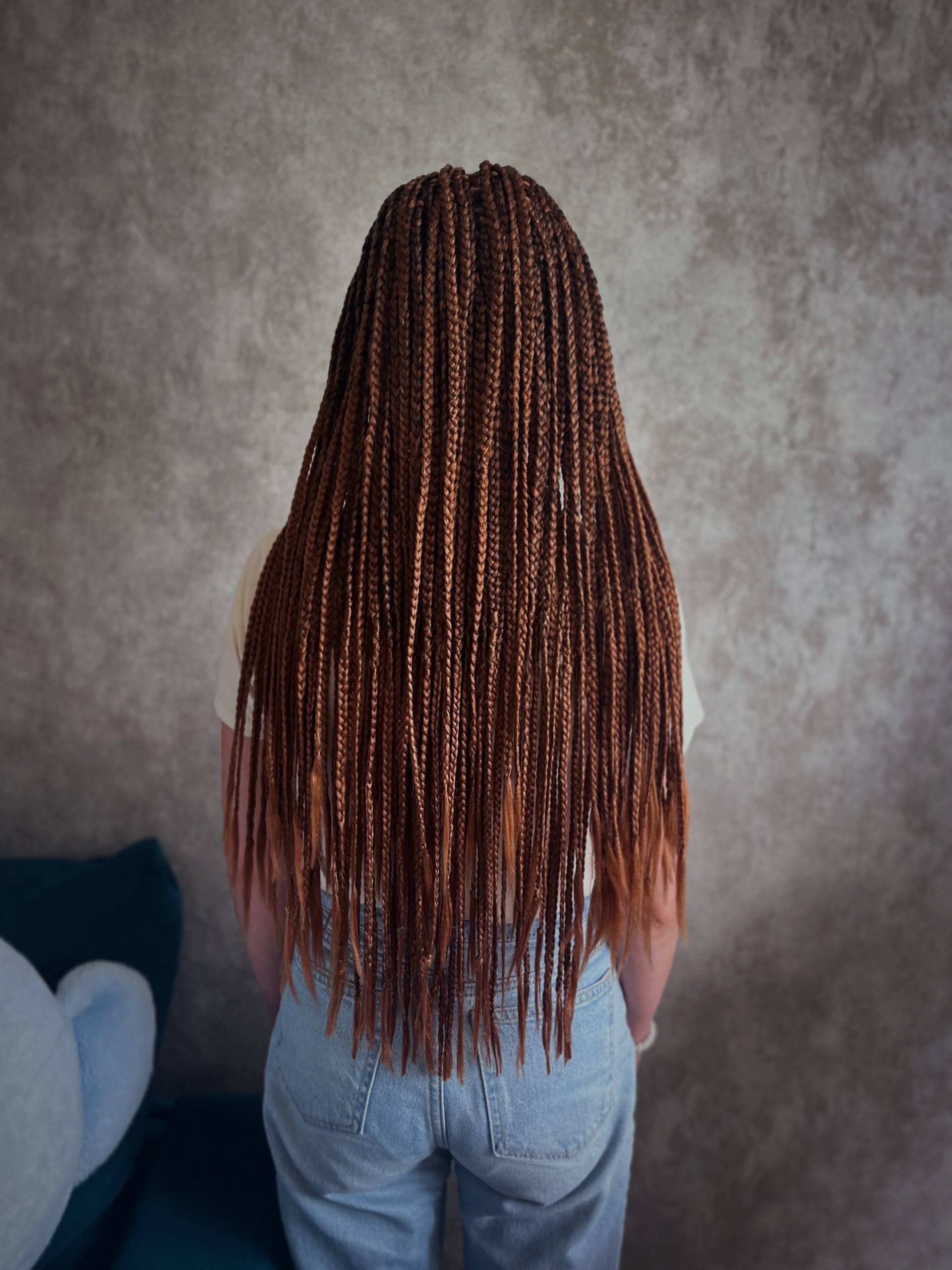 Classic Afro braids, portfolio photo