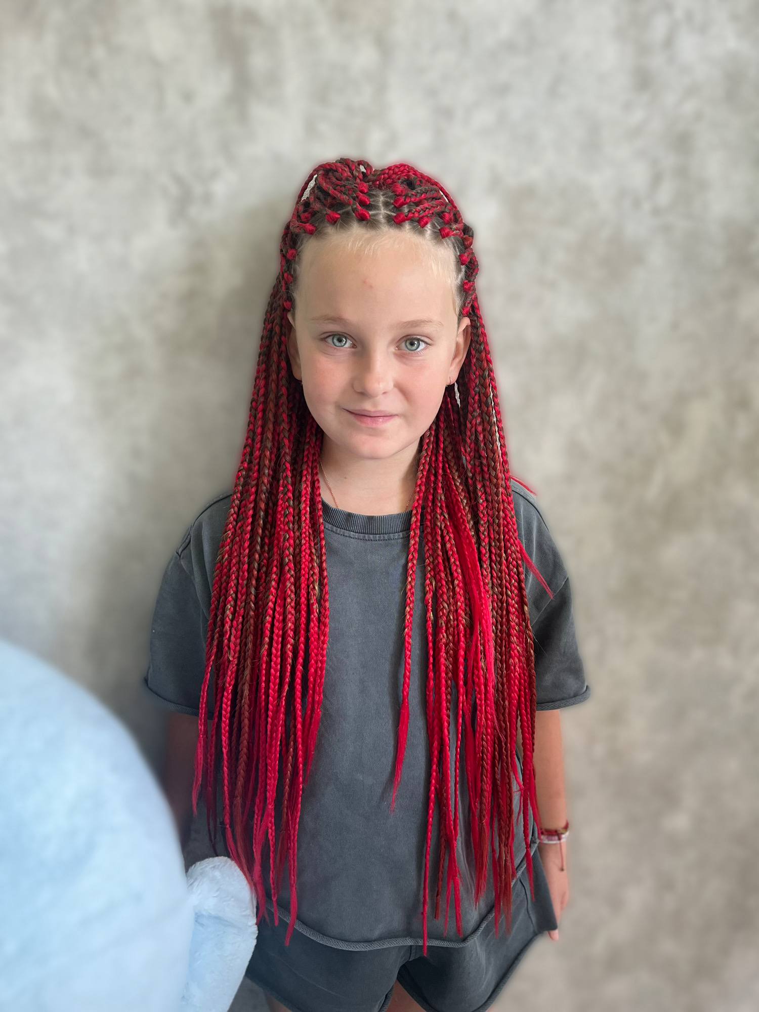 Afro braids for children aged 4–11, gallery photo 02