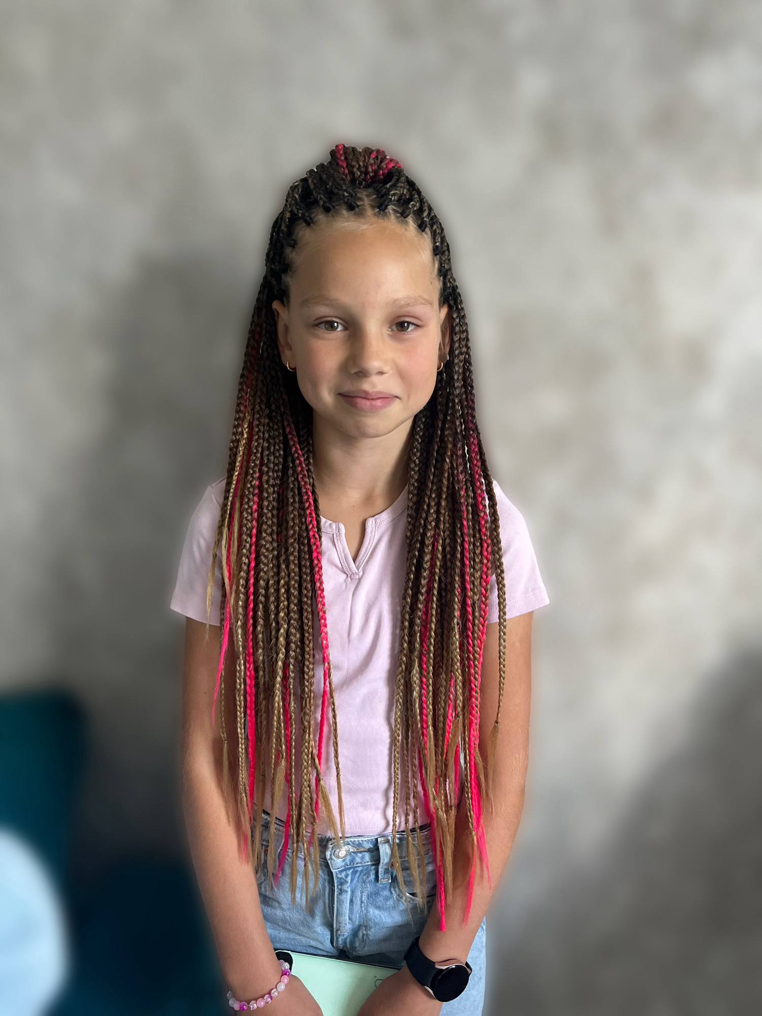 Afro braids for children aged 4–11, gallery photo 04